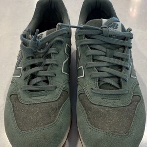 New Balance Dark Green Athletic Shoes